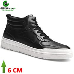 Giày tăng chiều cao thể thao đen; GC0830851D